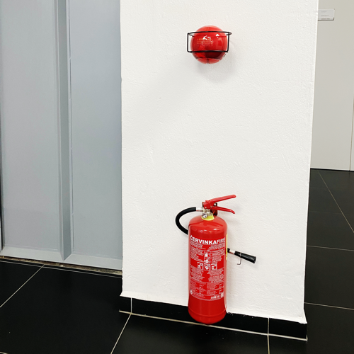 Protipožární hasicí koule FIREXBALL (1,3 kg prášek Furex 770, Fireball)