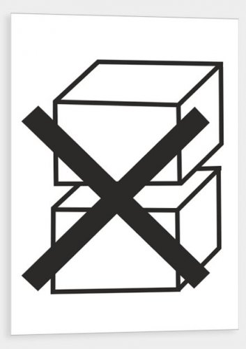 Packaging marking Do not stack - pictogram