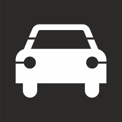 Šablona Auto vodorovné značení Šablona Auto vodorovné značení