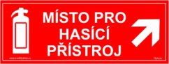 Místo pro hasicí přístroj