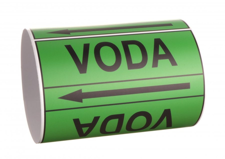 Páska na značení potrubí Signus M25 - VODA
