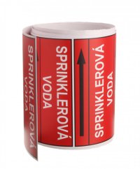 Páska na značenie potrubia Signus M25 - SPRINKLEROVÁ VODA