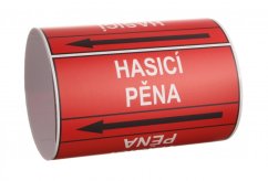 Páska na značení potrubí Signus M25 - HASICÍ PĚNA