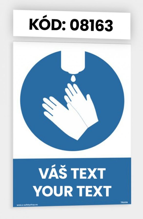 Command tables with own pictogram and text