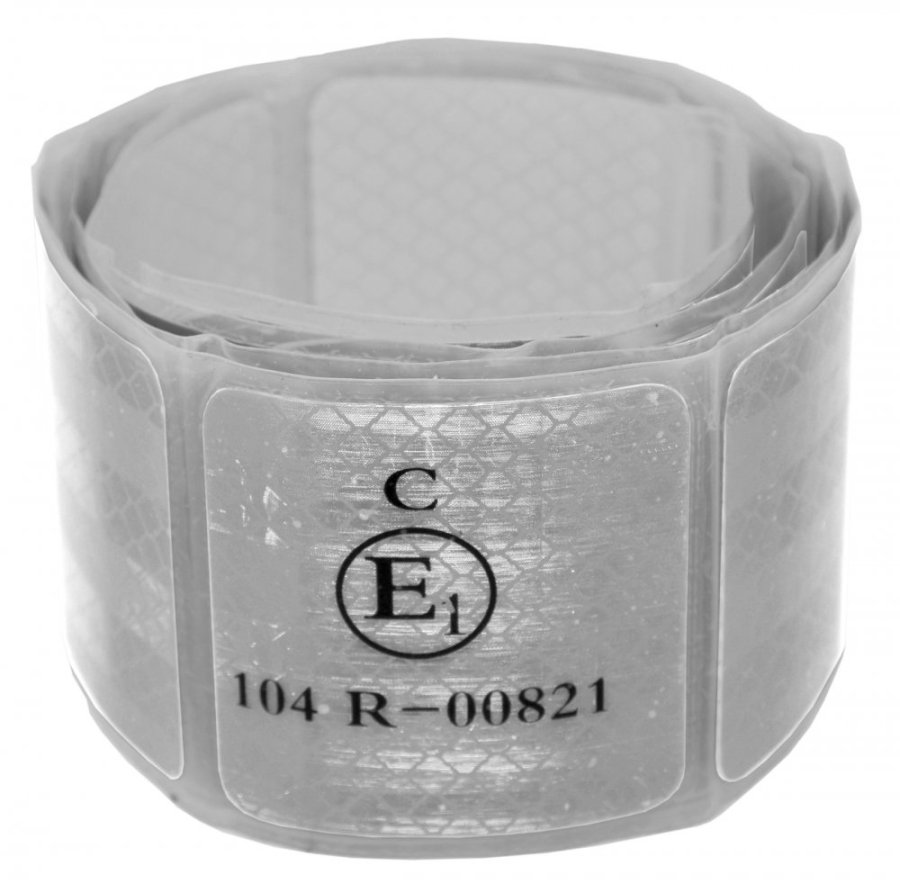 Páska pre obrysové značenie vozidiel na plachty Profitruck EHK104P, farba BIELA