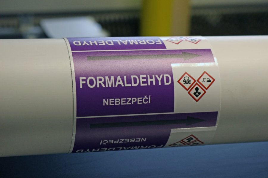 Páska na značenie potrubia Signus M25 - FORMALDEHYD