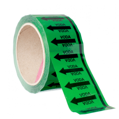 Páska na značení potrubí Tramark - voda, 3470 šipek