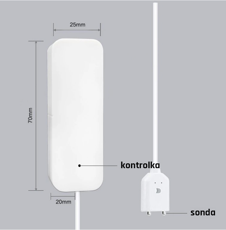 Detektor úniku vody TUYA, wifi