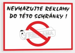 Nevhazujte reklamy do této schránky