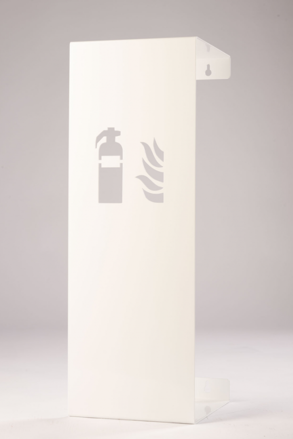 Nástenný dizajnový kryt na hasiaci prístroj