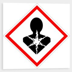 HEALTH HAZARD - Symbol GHS 08