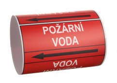 Páska na značení potrubí Signus M25 - POŽÁRNÍ VODA