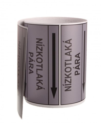 Páska na značení potrubí Signus M25 - NÍZKOTLAKÁ PÁRA