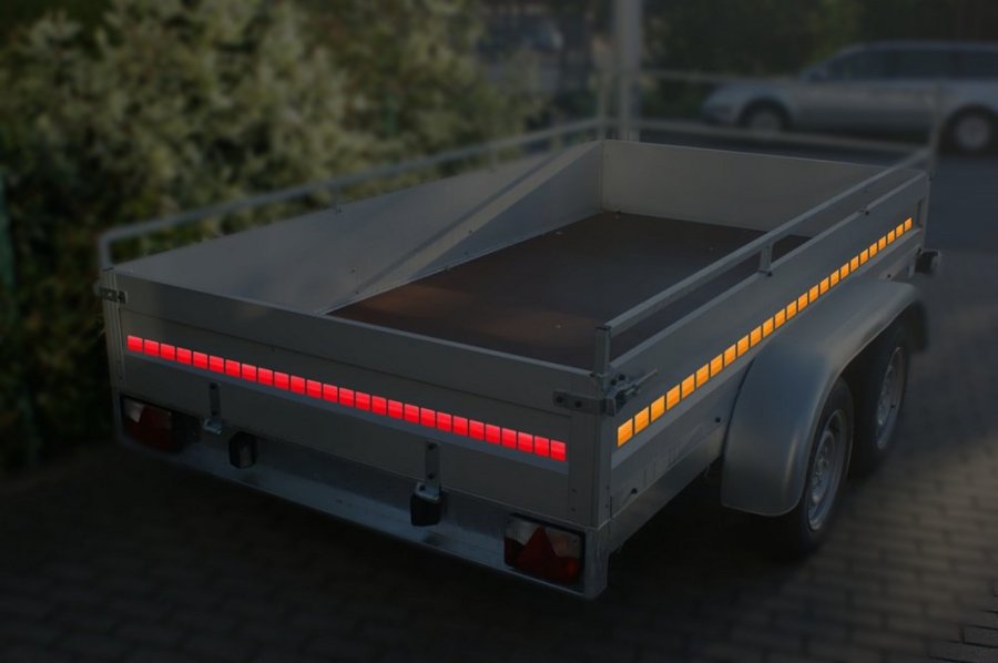 Páska pre obrysové značenie vozidiel na plachty Profitruck EHK104P, farba ŽLTÁ