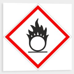 OXIDIZING - Symbol GHS 03