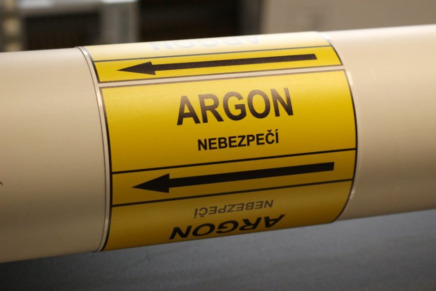 Páska na značení potrubí Signus M25 - ARGON
