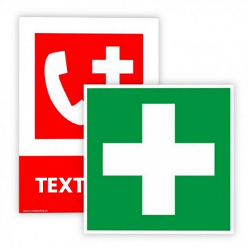 First aid signs