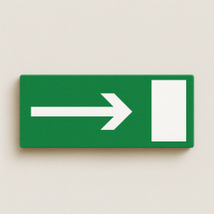 Únikový východ (obojstranné použitie)