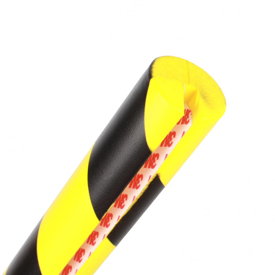 Round protective profile for corners (U), foam - SignUs FM4, 100 x Ø 4 cm