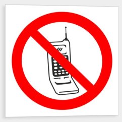 Zákaz telefonování