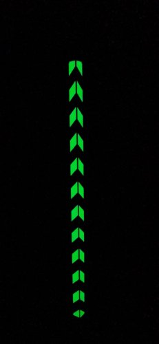 Výstražný profil na rohy  fotoluminiscenčný