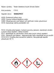 Tester detektorů kouře Smoke Sabre