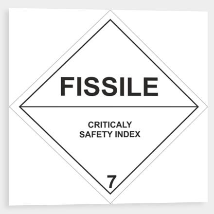 FISSILE - Štěpné látky 7E