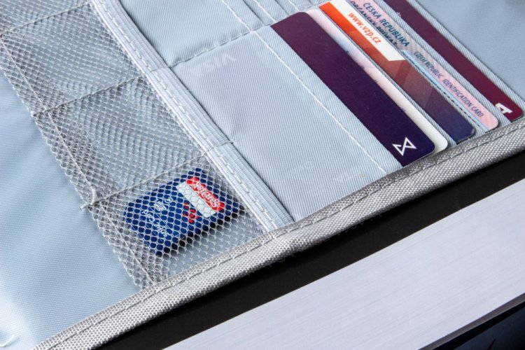 Ohnivzdorná cestovní taška na dokumenty Linex 370 se zámkem na heslo, rozměry: 37 x 29 x 10 cm