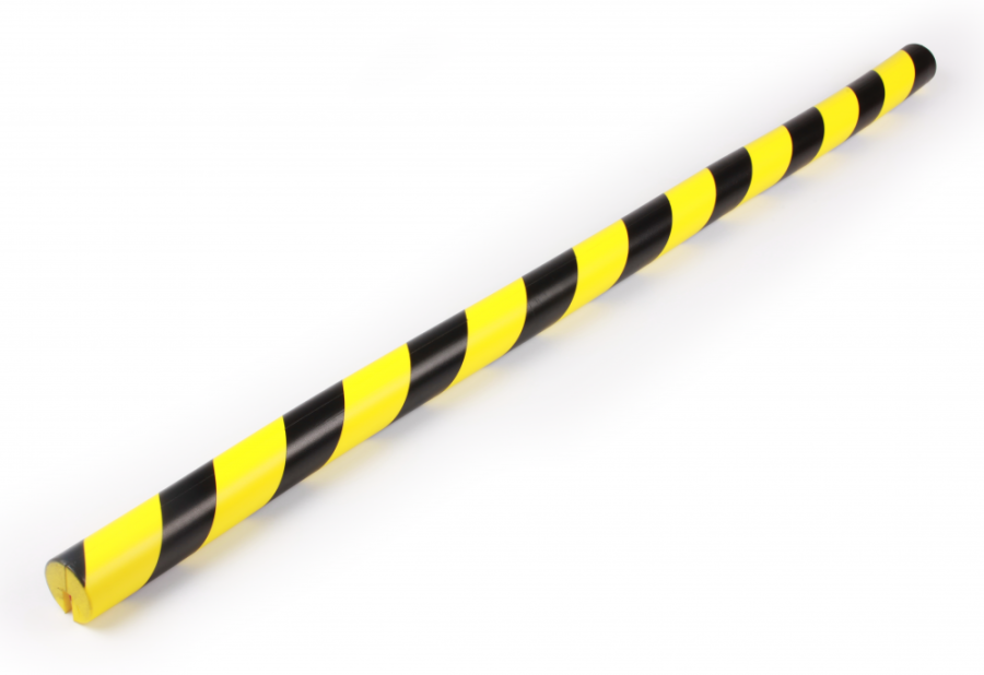 Round protective profile for corners (U), foam - SignUs FM4, 100 x Ø 4 cm