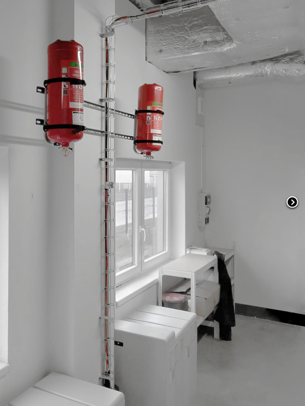 Lokální pěnový hasicí systém UNIEX LPHSWLI9 – 9L, S REVIZÍ