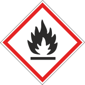 HOŘLAVÉ - Symbol CLP (GHS) 02