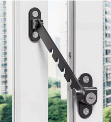 Kovová bezpečnostní pojistka do oken a balkonových dveří