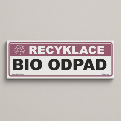 OZNAČENÍ TŘÍDĚNÉHO ODPADU - Bio odpad