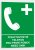 Pohotovostní telefon pro první pomoc nebo únik