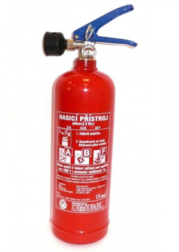 Foam fire extinguisher for kitchen - 2 l (8A, 55B, 40F)