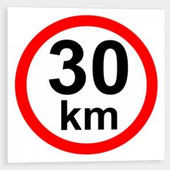 Omezení rychlosti 30 km/h