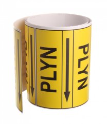 Páska na značení potrubí Signus M25 - PLYN