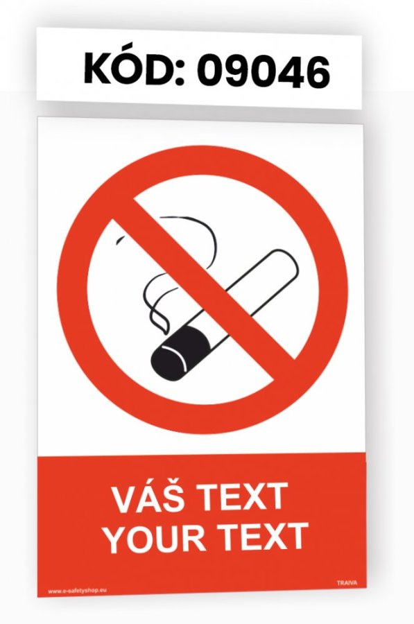 Zákazové tabulky s vlastním piktogramem i textem