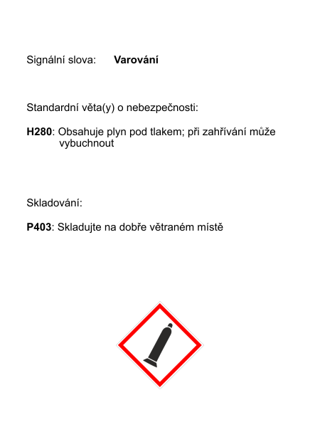 Hasicí přístroj sněhový 5 kg antimagnetický (89B)