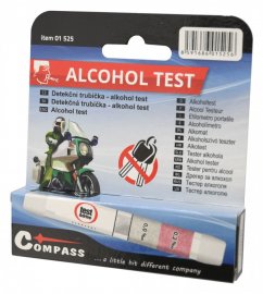 Alcohol test - detection tube