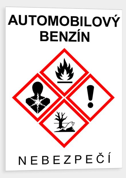 AUTOMOBILOVÝ BENZÍN CLP (GHS)