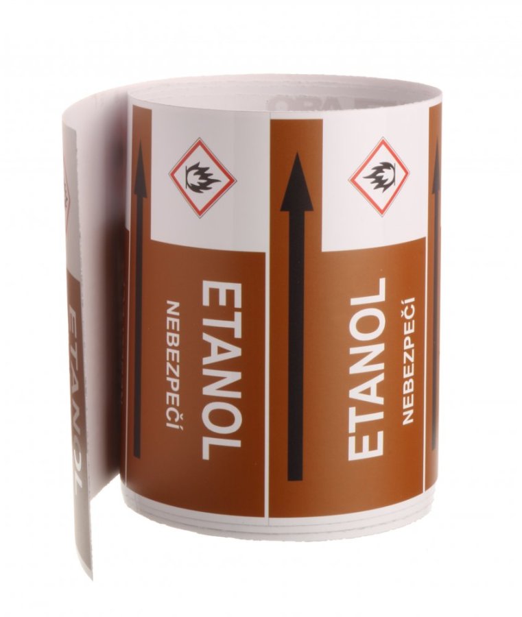 Páska na značenie potrubia Signus M25 - ETANOL