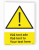 Table with your own text "Warning 14"
