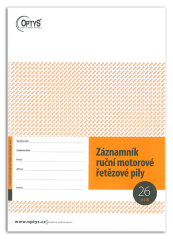 Záznamník ruční motorové pily Záznamník ruční motorové pily