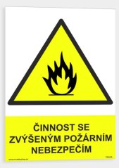 Činnost se zvýšeným požárním nebezpečím