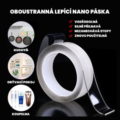Obojstranná nano páska  Signus HP38, 3 m