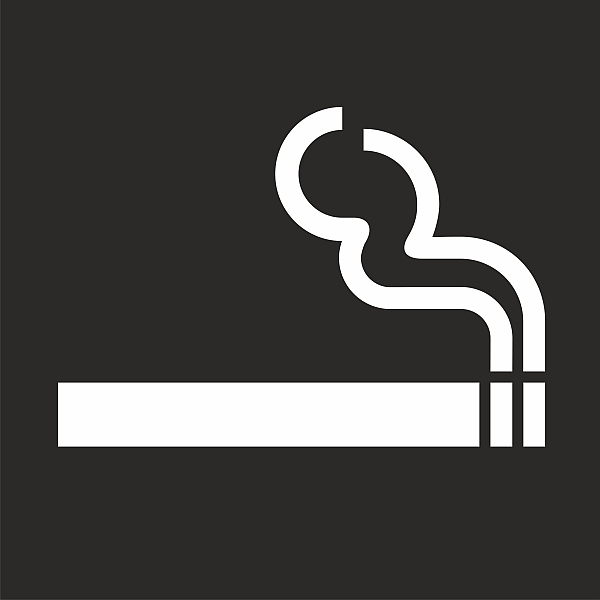 Šablona Cigareta vodorovné značení