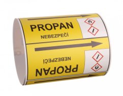 Páska na značení potrubí Signus M25 - PROPAN