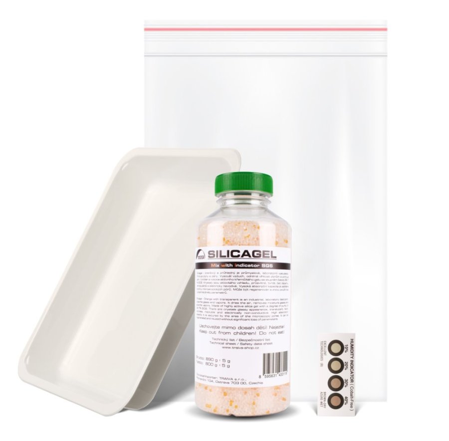 Silikagel set pro sušení filamentů – SignusFill 750