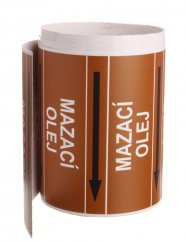 Páska na značenie potrubia Signus M25 - MAZACÍ OLEJ